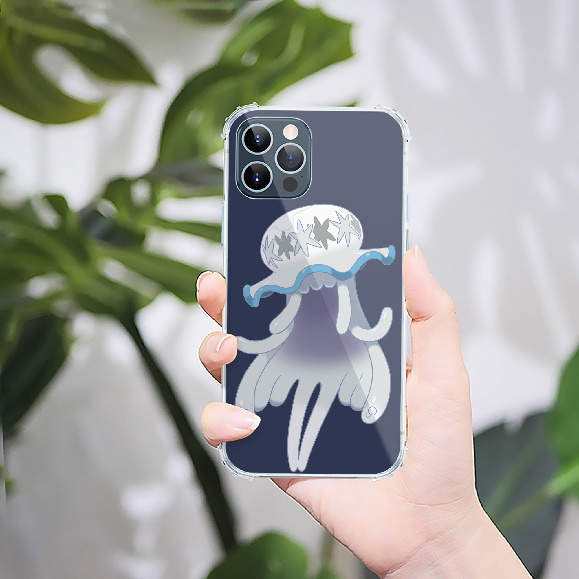 （画像用） ポケットモンスター Pokémon 【iPhone 12シリーズ対応】透明スマホケース（クリアソフトケース）